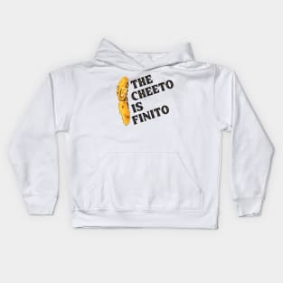 The Cheeto Is Finito Trump Biden 2020 Election Kids Hoodie